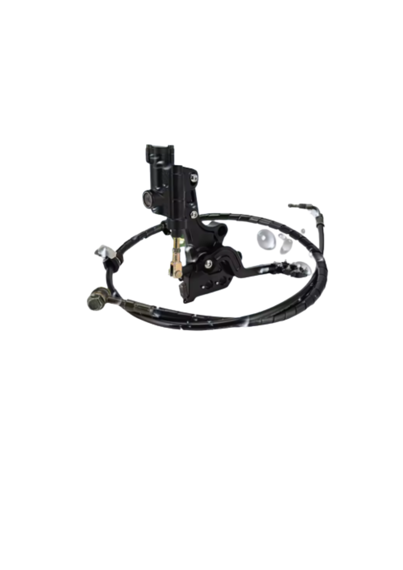 light bee / 79bike foot brake kit Modified Footbrake Dual Caliper Bracket Kit